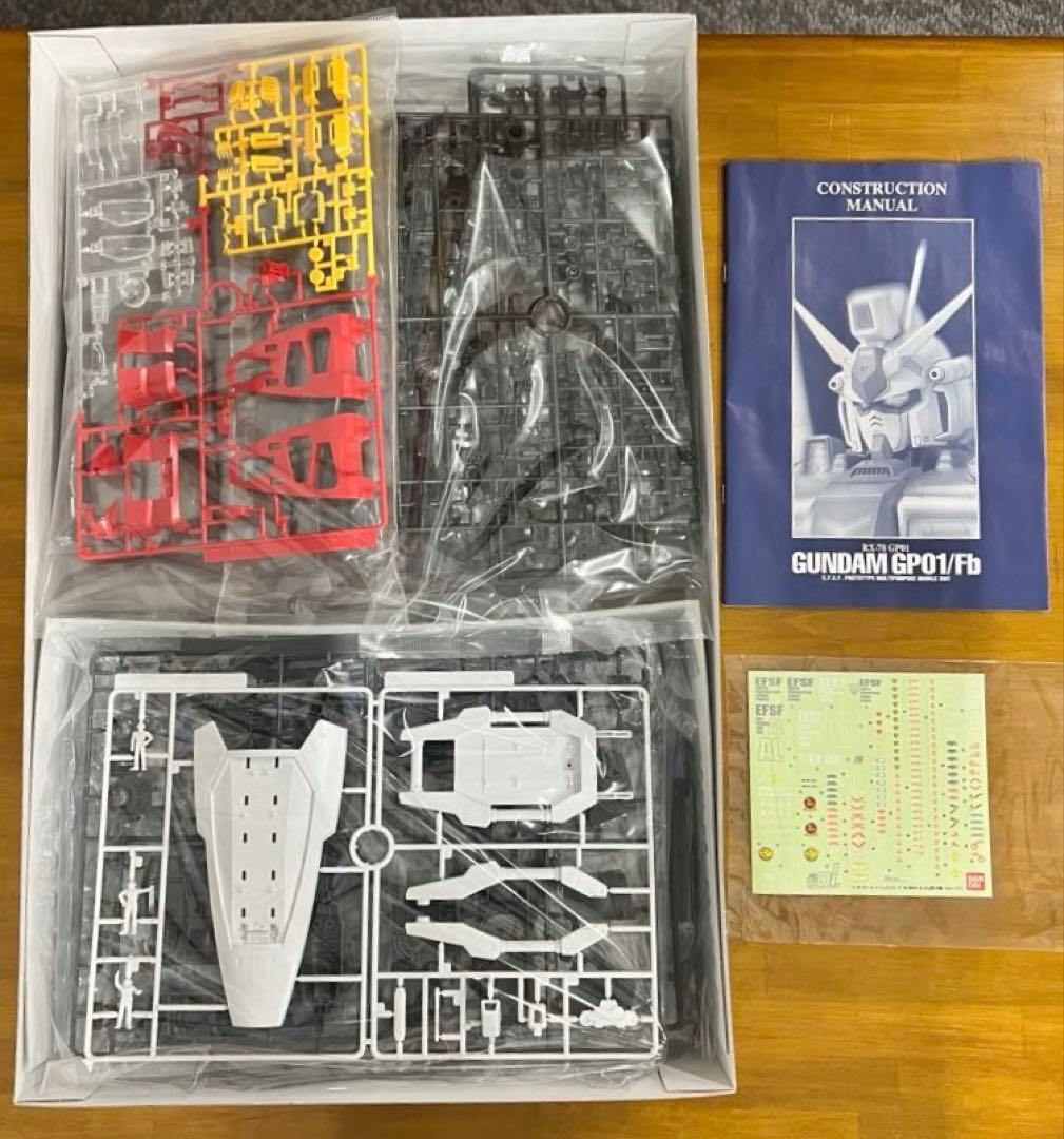 PG　ガンダムGP01/Fb　フルバーニアン　換装可能　1/60　未組立