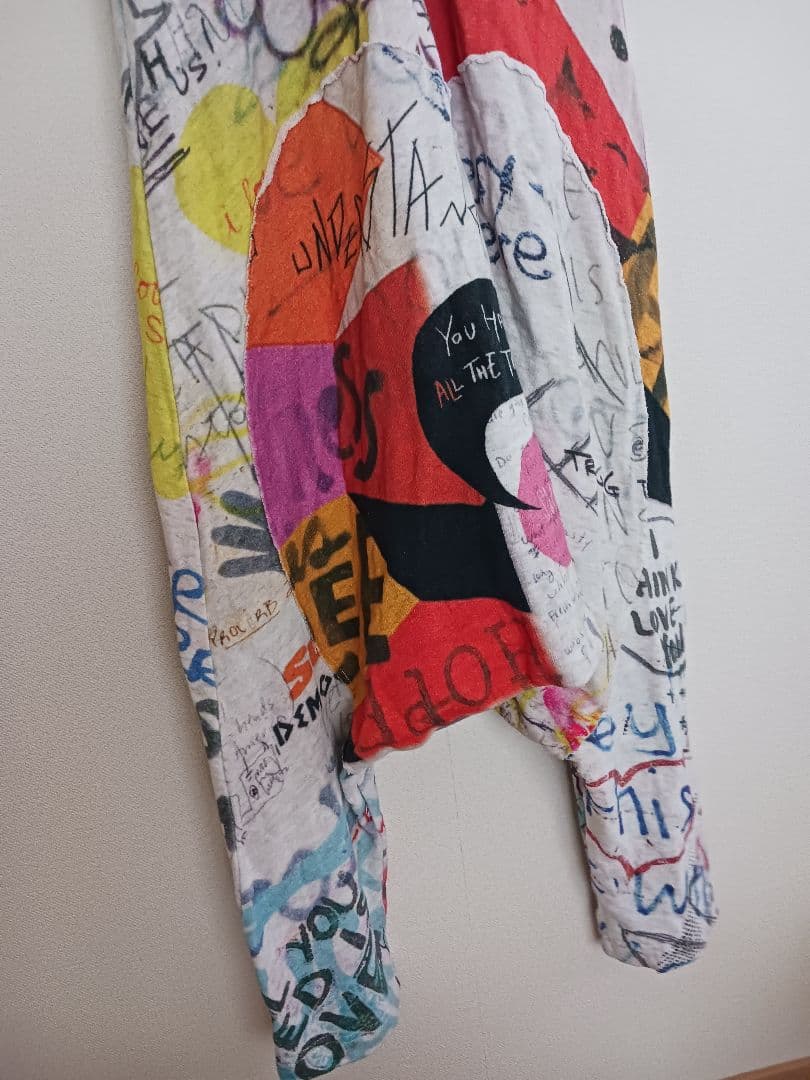 nozomi ishiguro カラフルグラフィティオールインワン スウェット