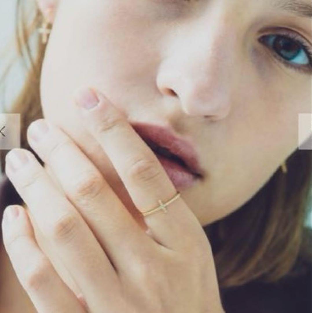 極美品 ete 現行品 K18YG クロス ダイヤモンド リング 13号 - メルカリ