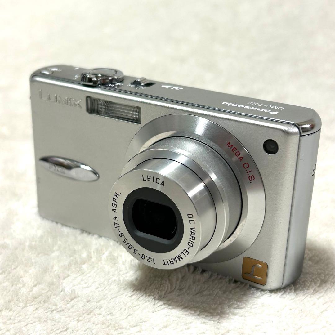 美品 動作確認済】Panasonic LUMIX DMC-FX2 シルバー - メルカリ