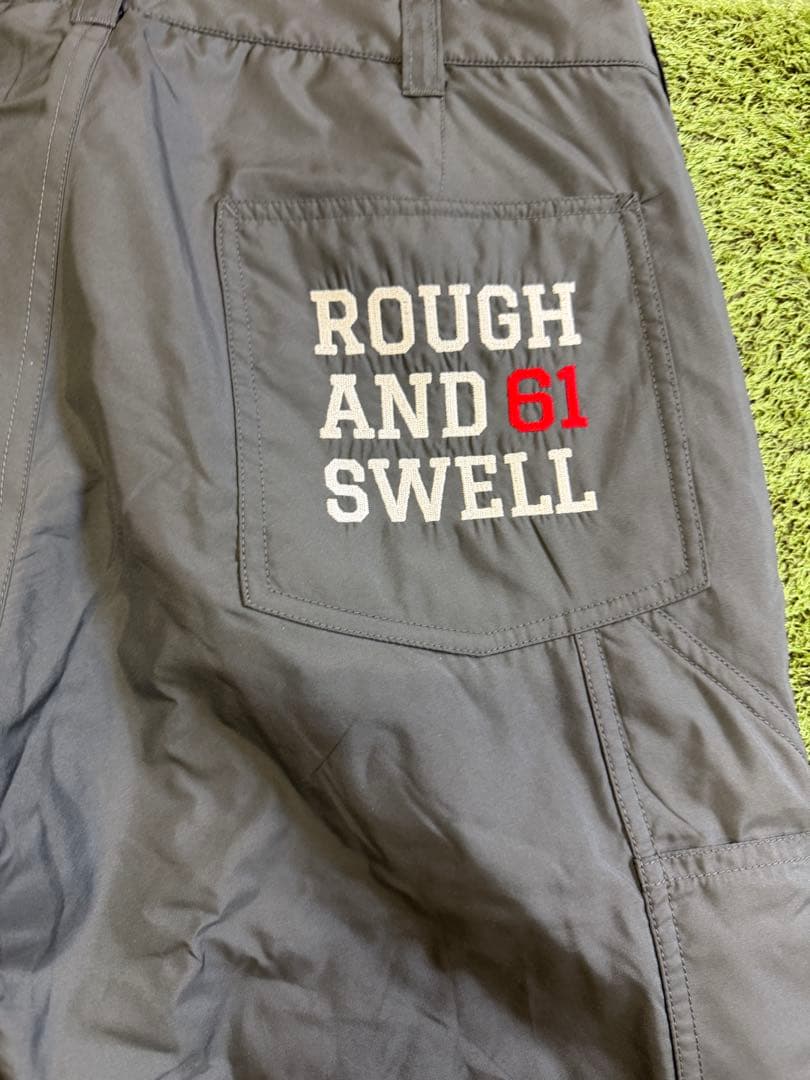 新品正規品【ROUGH&SWELL/XL】防風撥水 中綿パンツ 防寒パンツ秋冬