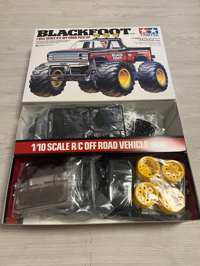 タミヤ　ブラックフット（2016）　ラジコン