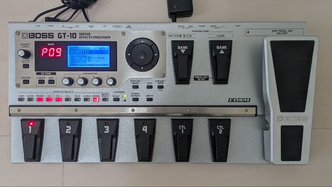 BOSS GT-10 通電確認済 動作未確認 現状 BOSS - GT-10 | Guitar Effects Processor