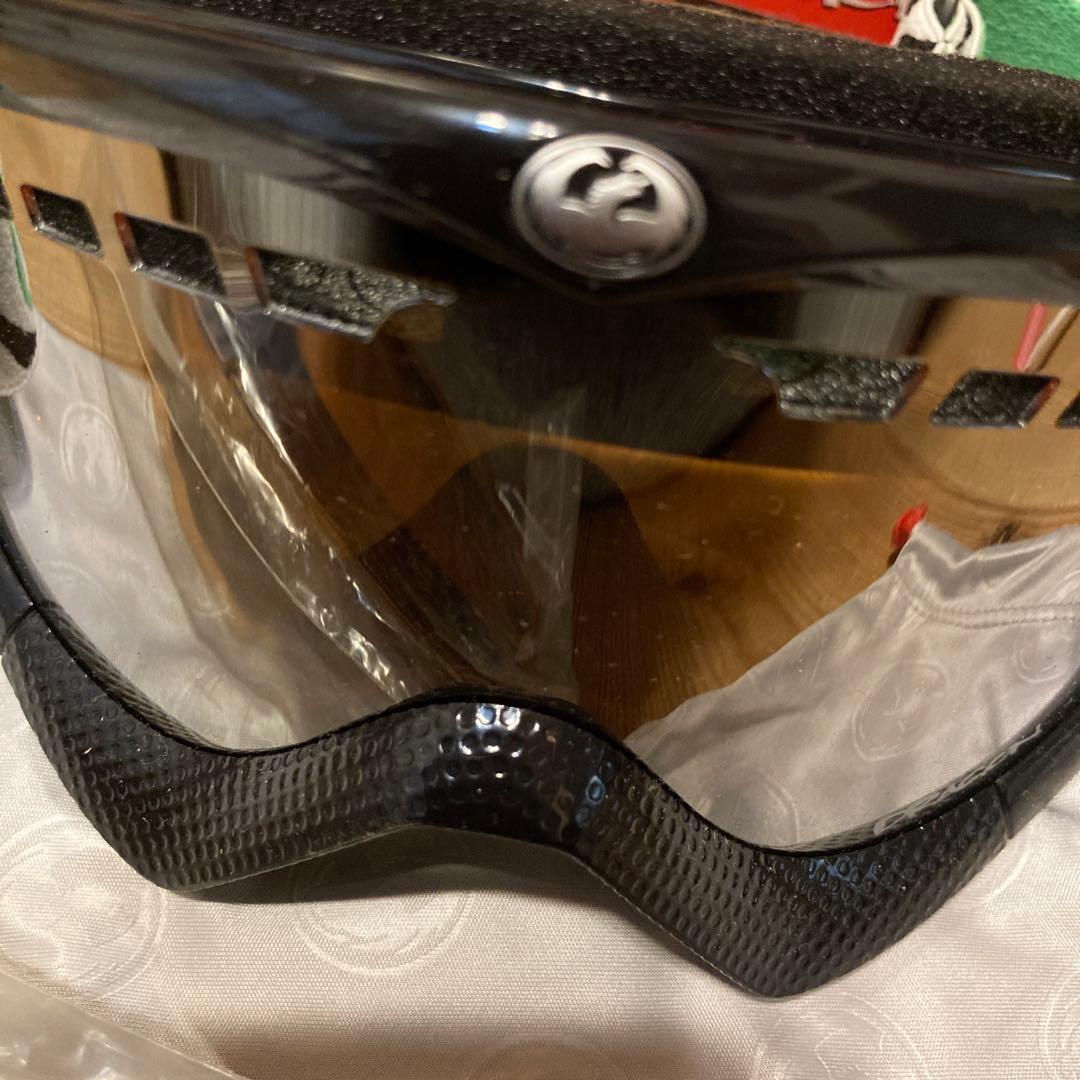 新品 ドラゴンDRAGON DX S ゴーグル ブラック エクストラレンズ付き