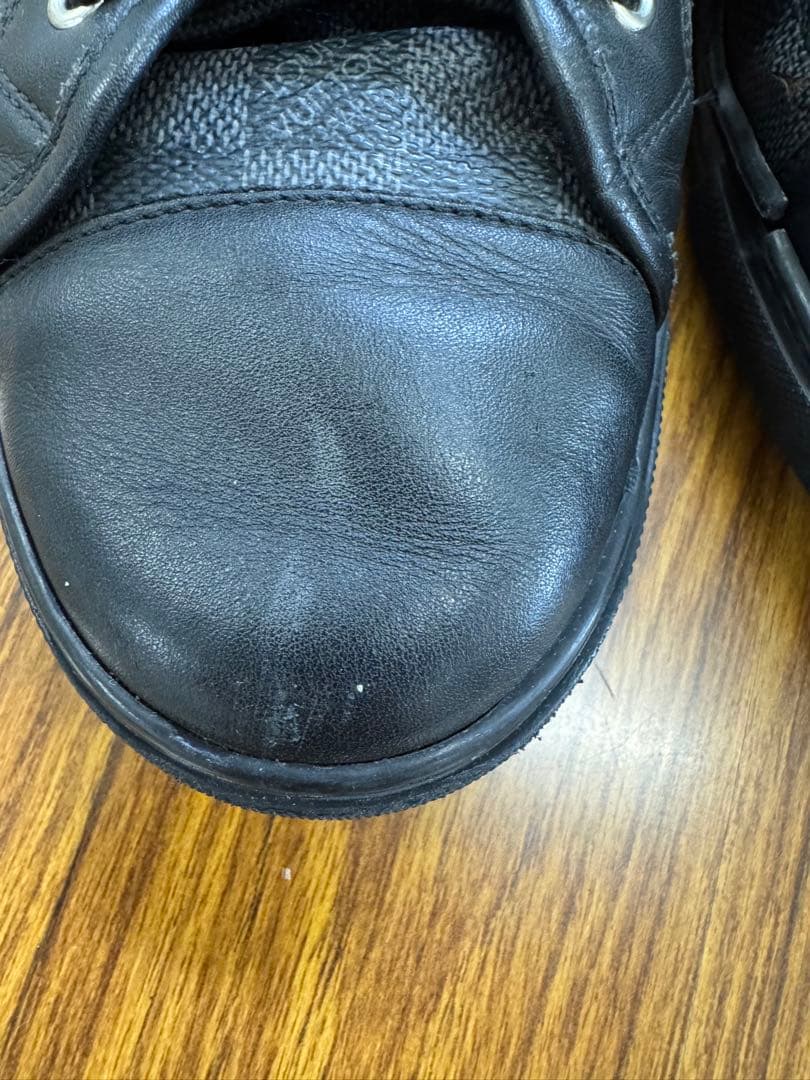 値下げ ルイヴィトン ダミエグラフィット ハイカットスニーカー