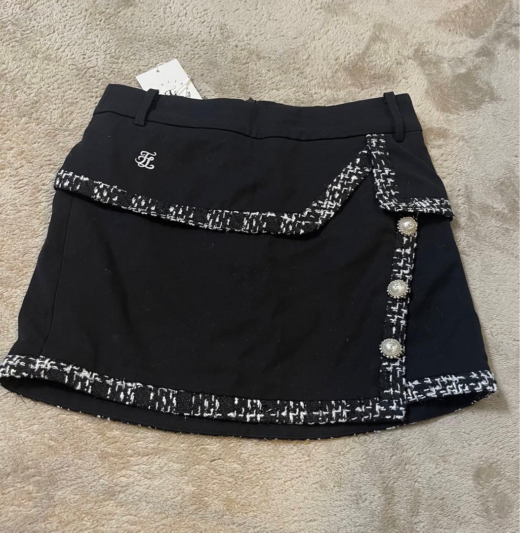 フェアライアーfairliar 韓国ゴルフ ミニスカート ツイード - メルカリ