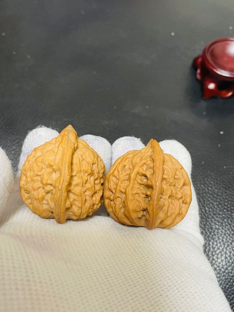 No.545 ❤️遊ぶクルミ 文玩核桃 高級小衆 佛肚 - メルカリ