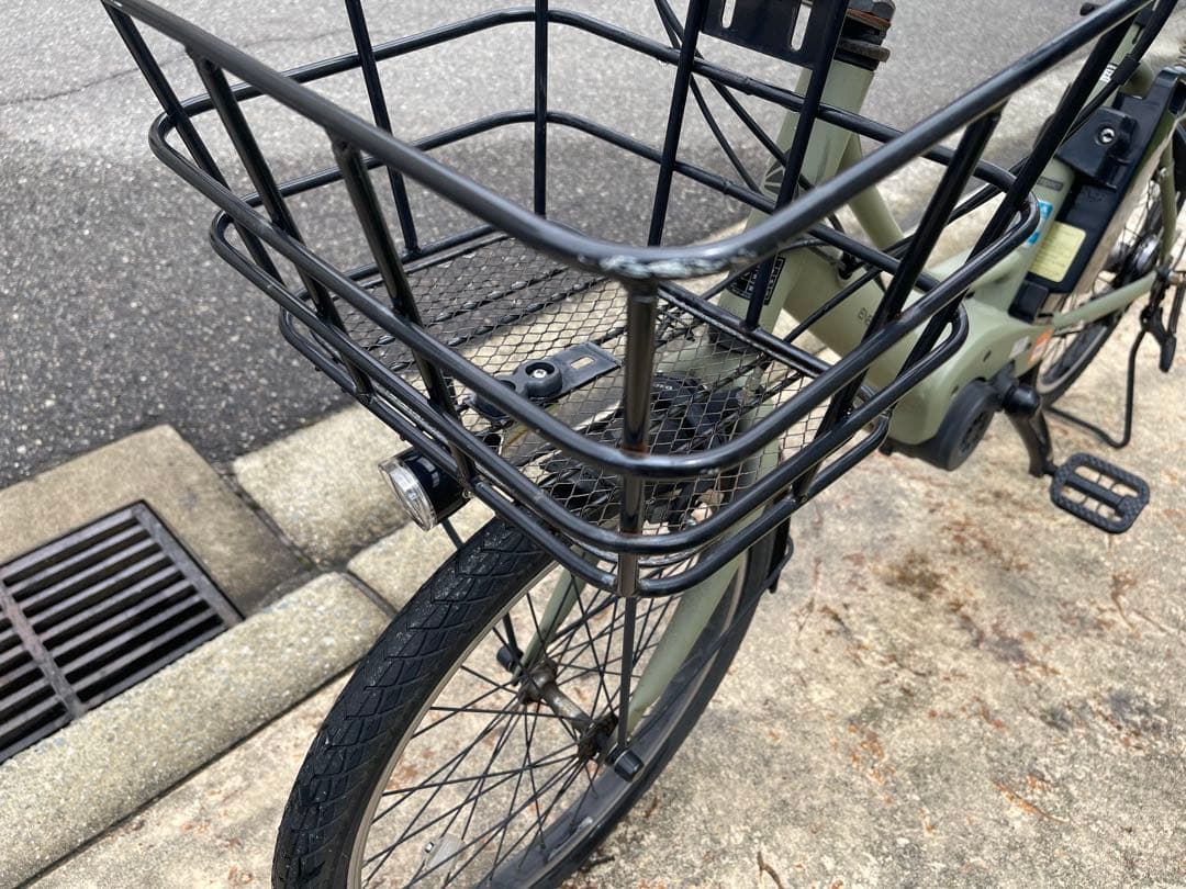 電動アシスト自転車 シティタイプ オリーブグリーン アサヒ