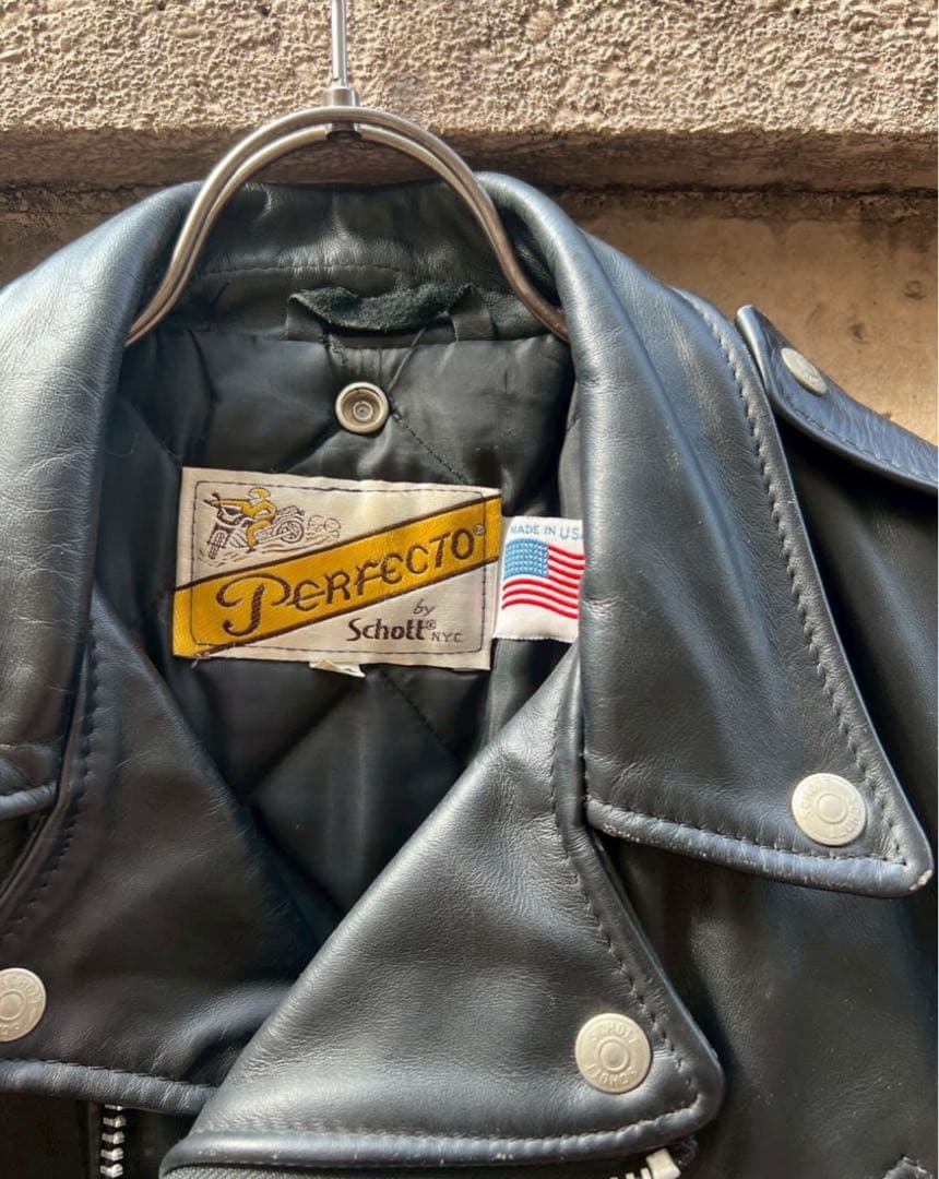 Schott 618 ライダースジャケット サイズ34 - メルカリ