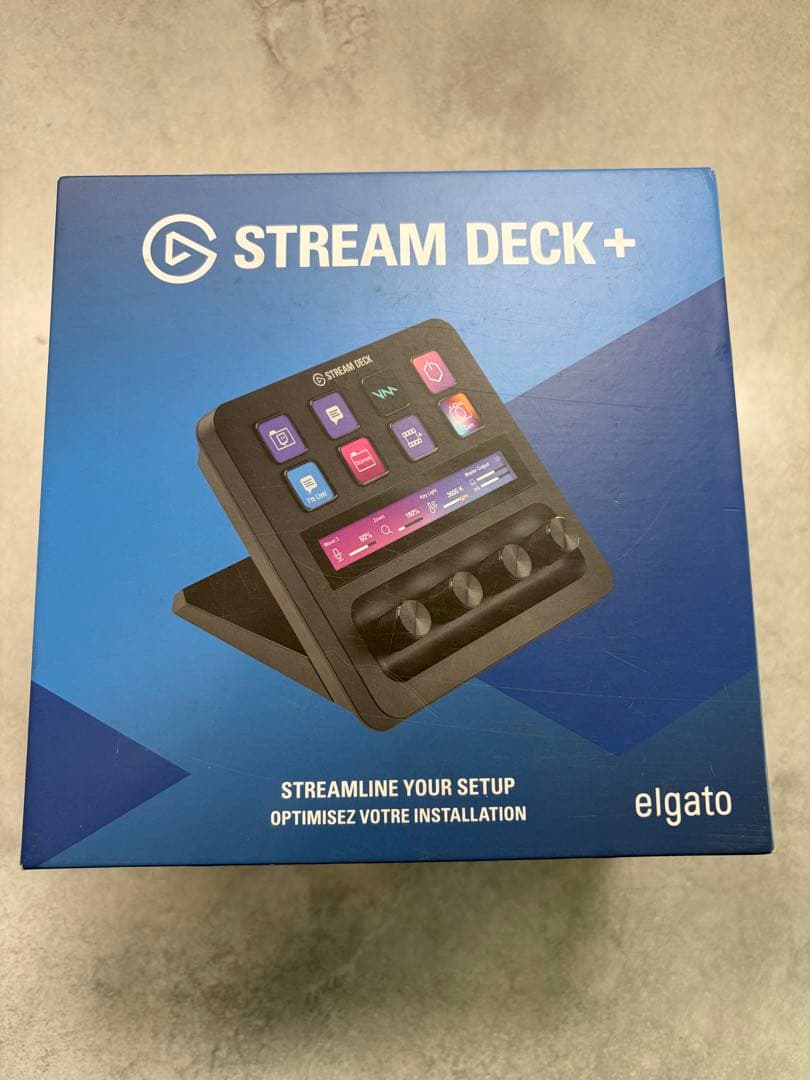 【ほぼ新品】Elgato Stream Deck + Stream Deck + Black Edition | Elgato