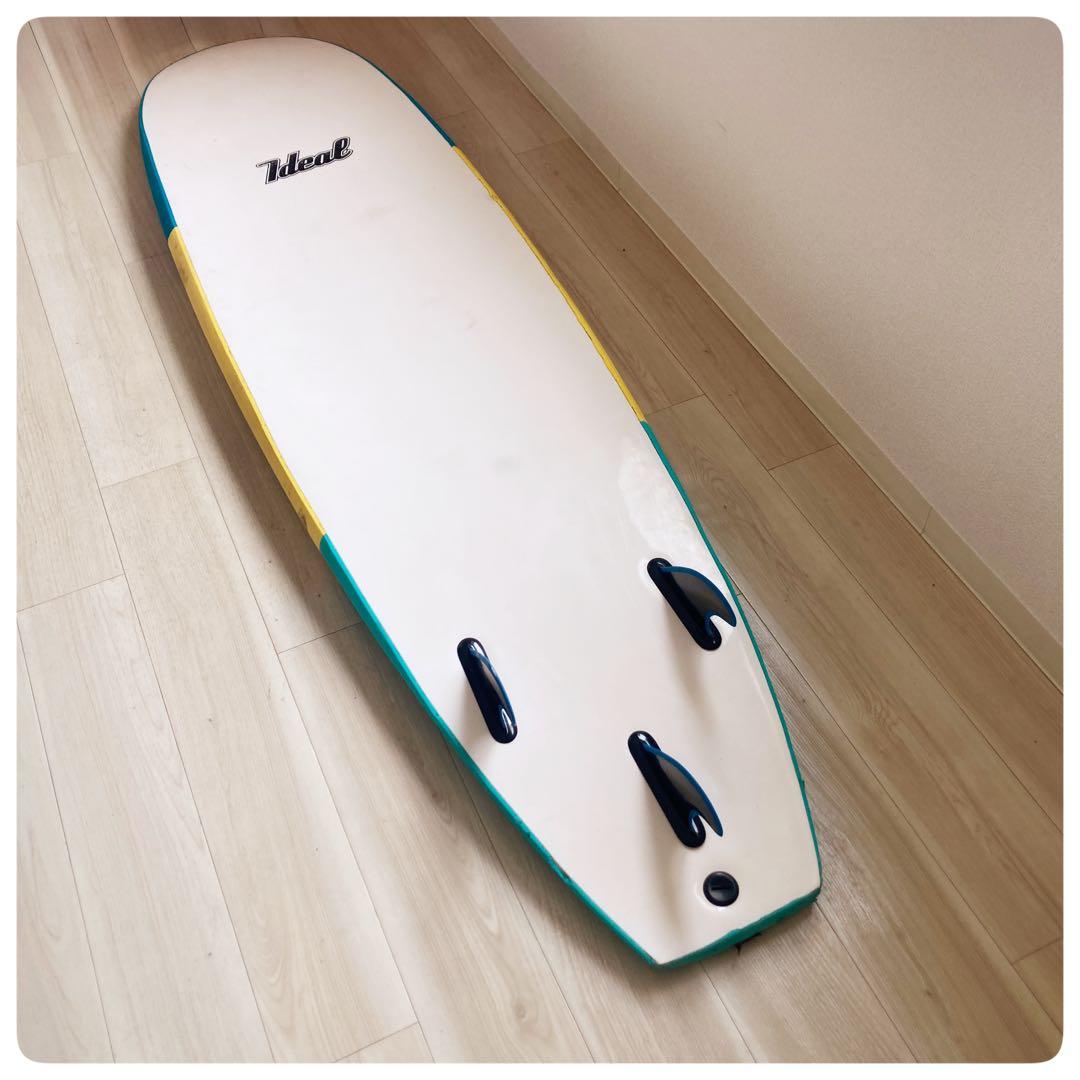 Ideal ロングボード 8'0” ソフトボード トライフィン【直接渡し限定】