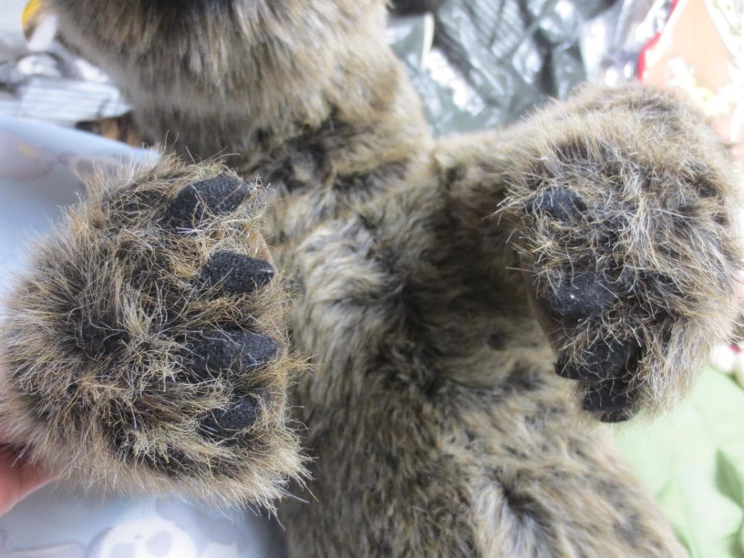 【廃盤】超大型！HANSA　ハンサ　ヒグマぬいぐるみ　85㎝！熊　クマ　正規品