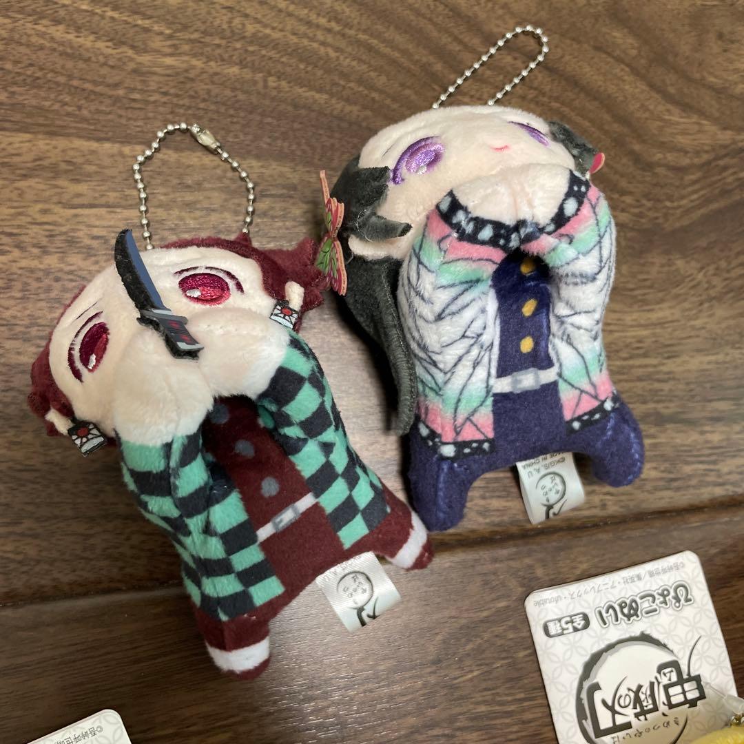新品】8点セット まとめ売り 鬼滅の刃 ぬいぐるみ キーホルダー