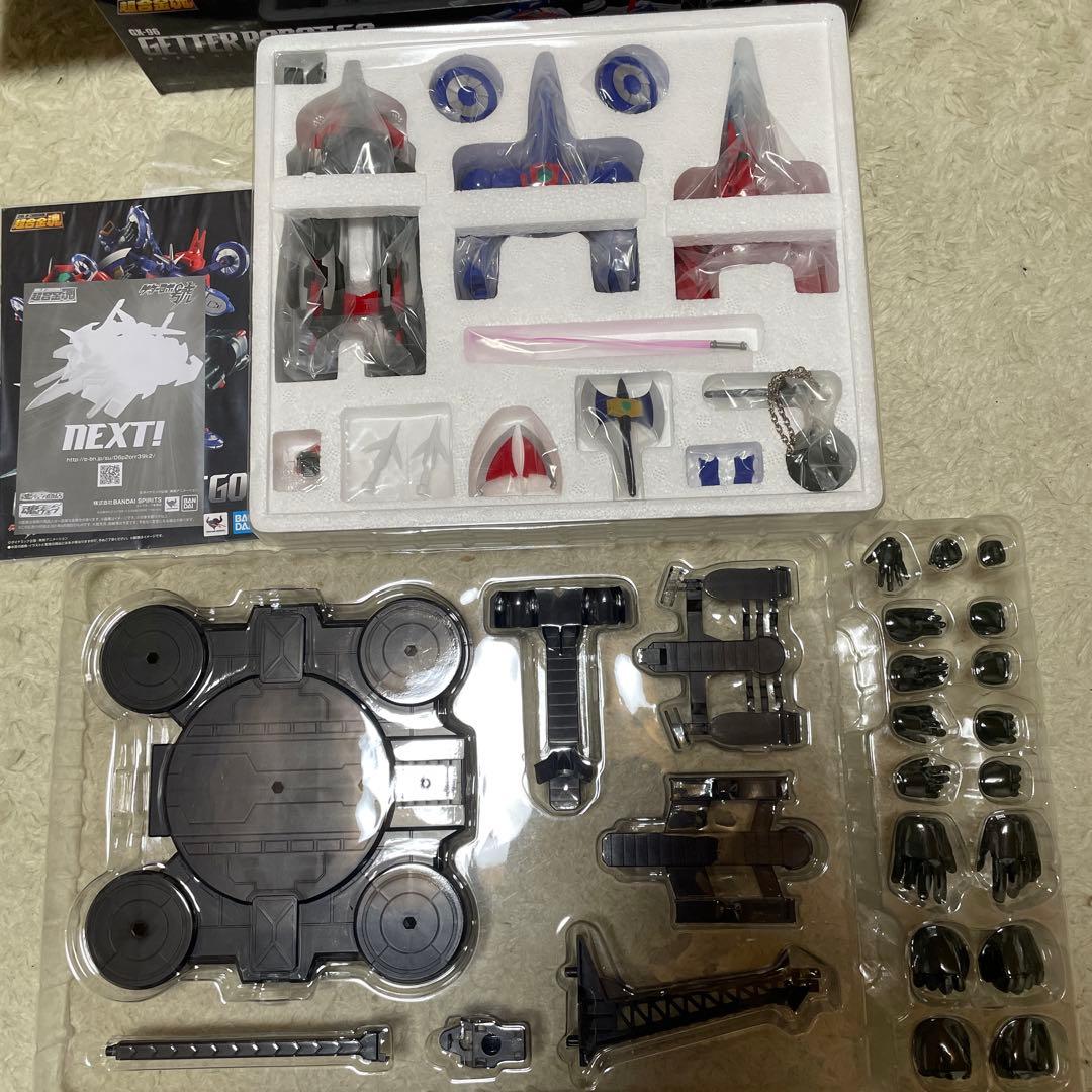 超合金魂　未使用ゲッターロボ號 & Gアームライザー　セット