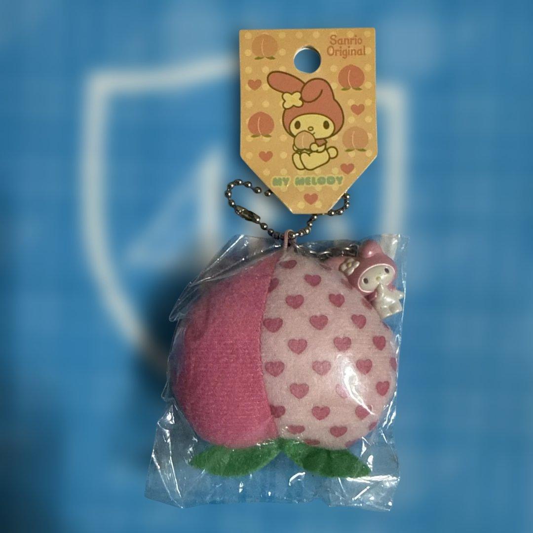 マイメロディ ピーチ型チャーム　平成レトロ マイメロディ ピーチ型チャーム 平成レトロ - メルカリ