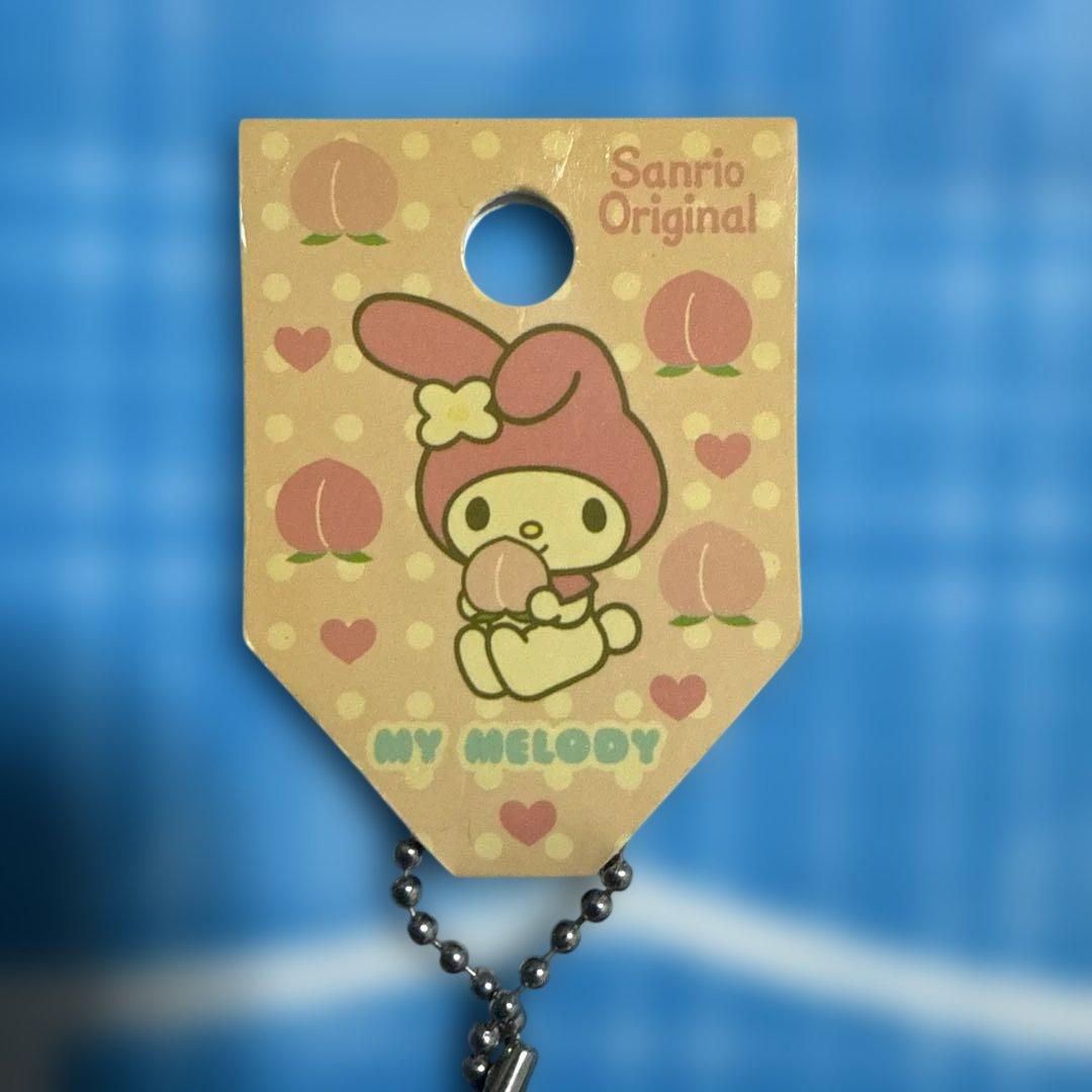 マイメロディ ピーチ型チャーム 平成レトロ - メルカリ