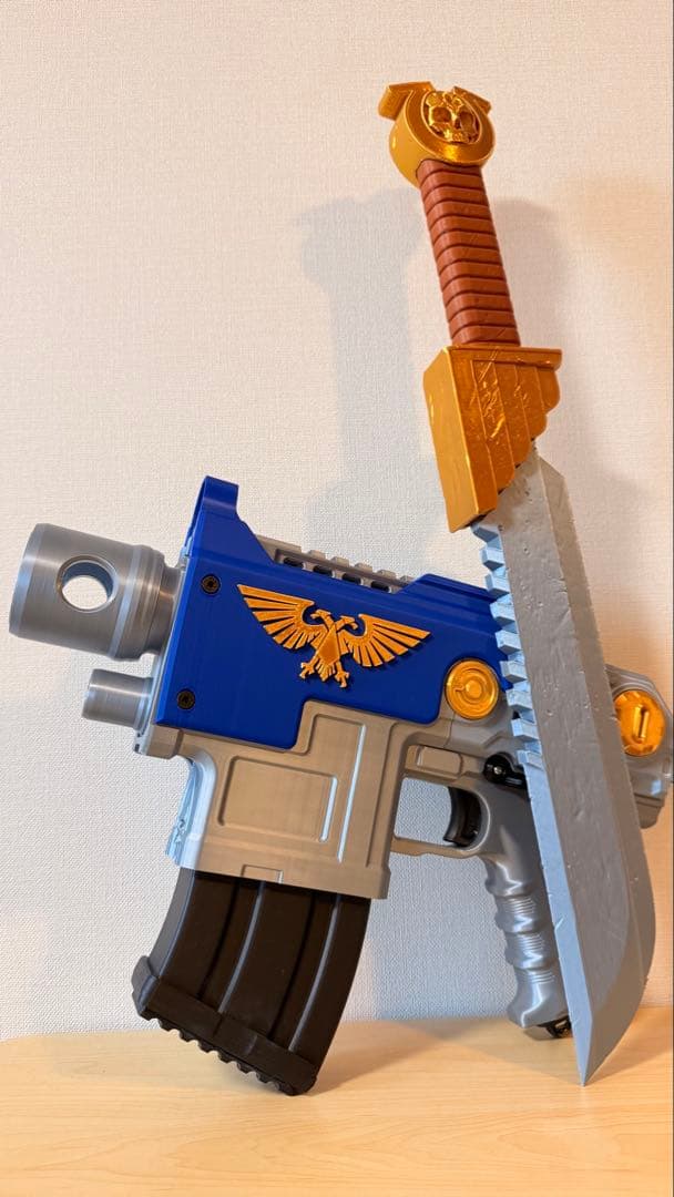 ウォーハンマー40K｜ボルトピストル ｜モデルガン｜コスプレ用｜可動ギミック付き