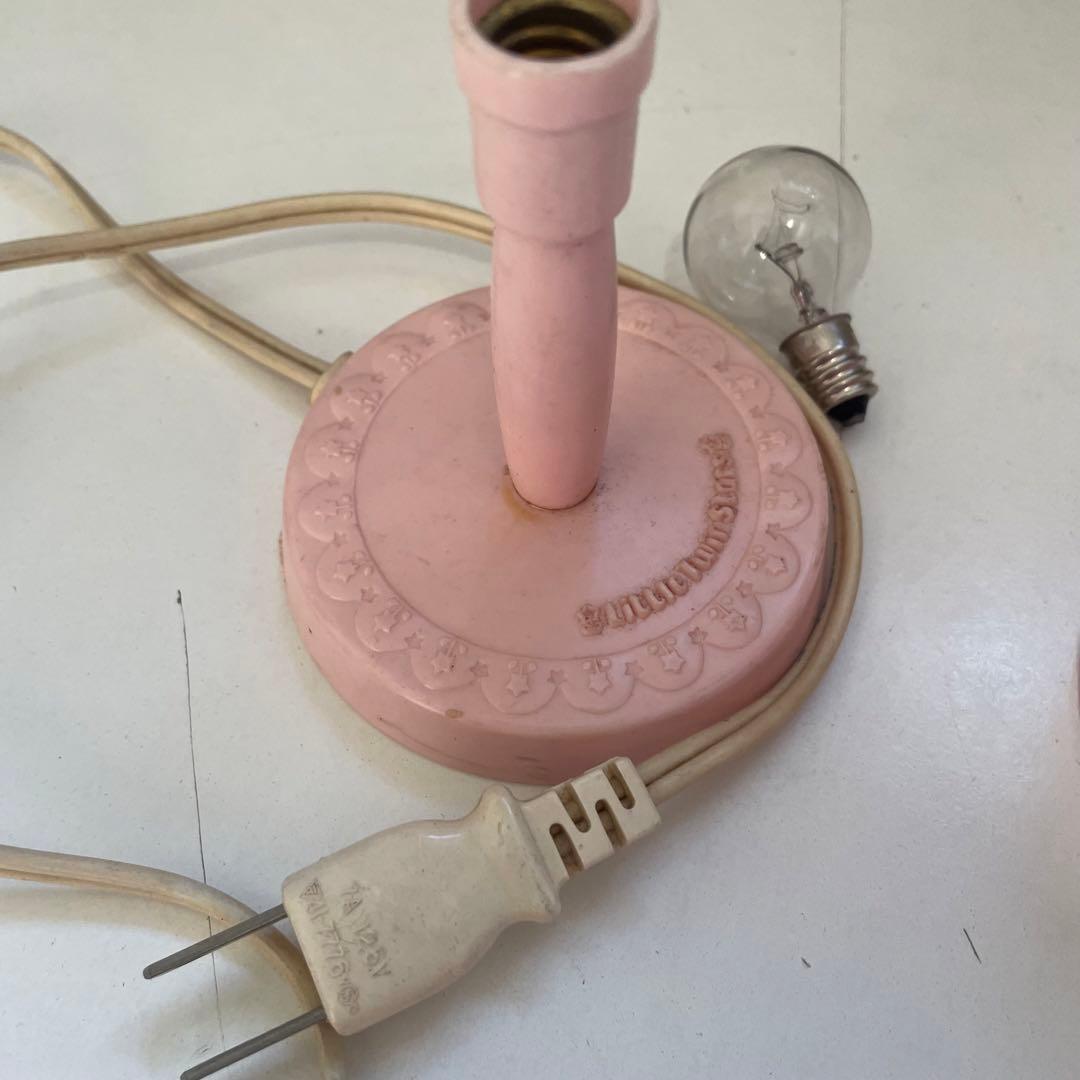 【当時品】キキララ　サンリオ　ミニランプ　ライト 1976年リトルツインスターズ