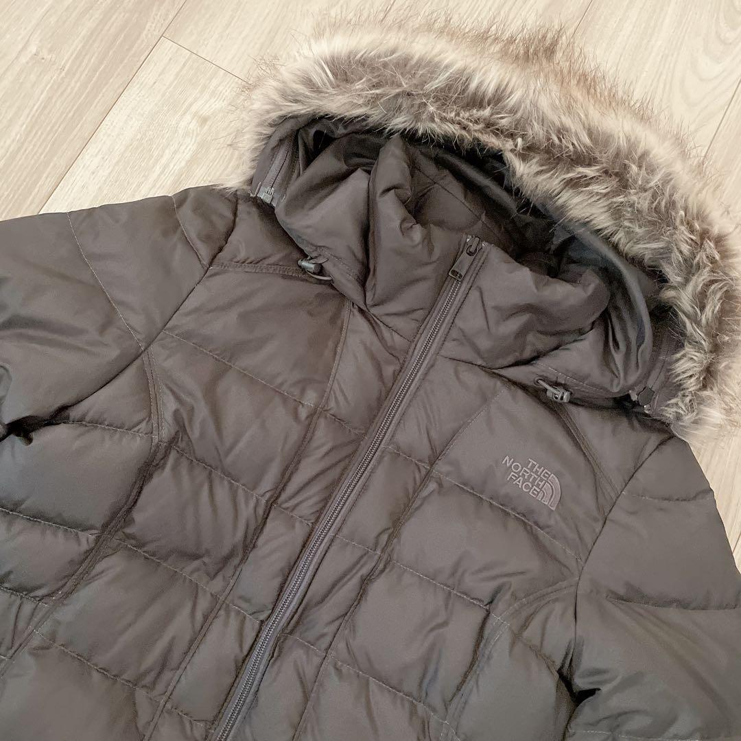 美品 THE NORTH FACE チャコールグレー ダウンジャケット L - メルカリ
