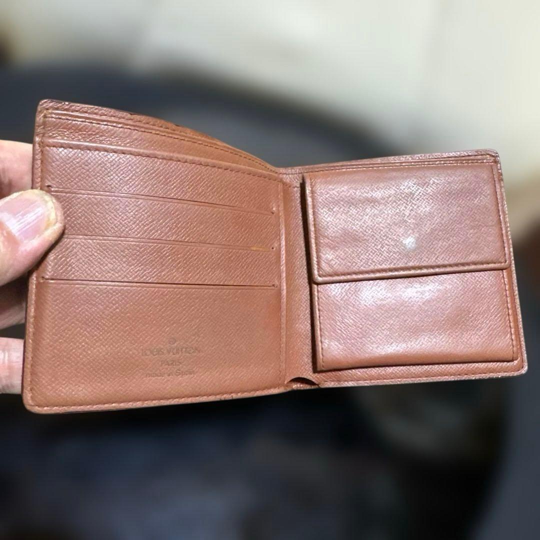 12☆優良品☆モノグラム ♪マルコ☆2つ折り財布☆コインポケットあり