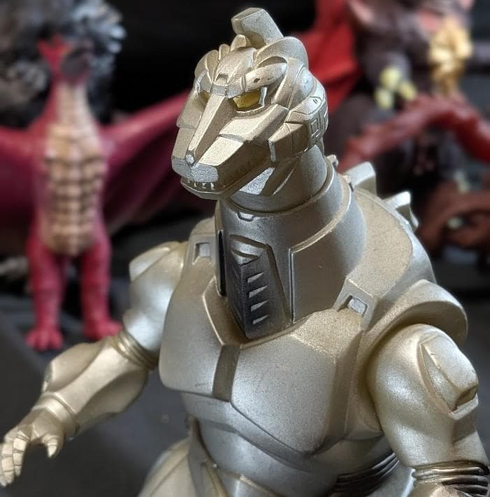 平成ＶＳシリーズ　ゴジラ・メカゴジラ・デストロイア他（バンダイ）ソフビ５体セット