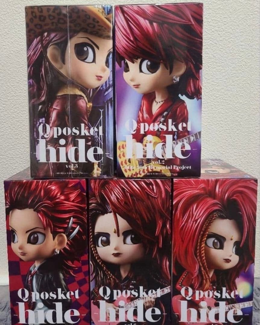 【新品未開封】hide　X JAPAN　Qposket　セット　フィギュア