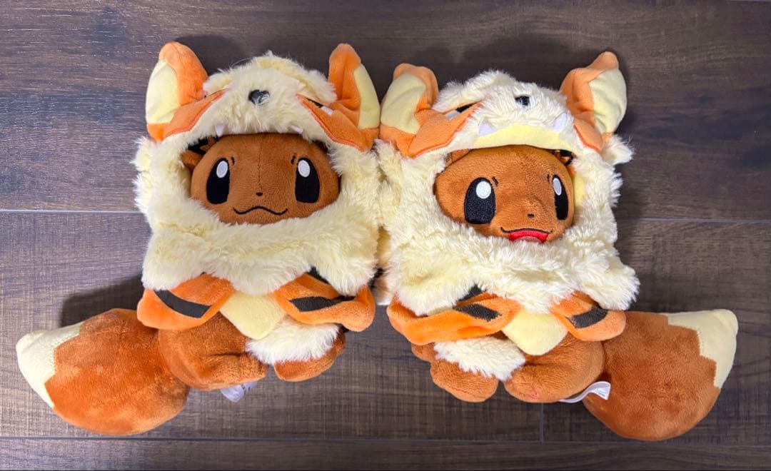 ポケモンセンター沖縄限定ウィンディポンチョのイーブイ ぬいぐるみ2体セット ポケモンセンター 沖縄限定 ウィンディポンチョ イーブイ ぬいぐるみ