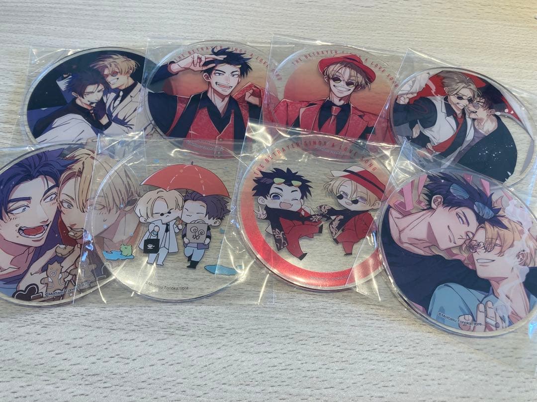 裏切り者のラブソング アクリルコースター 外岡もったす先生 - メルカリ