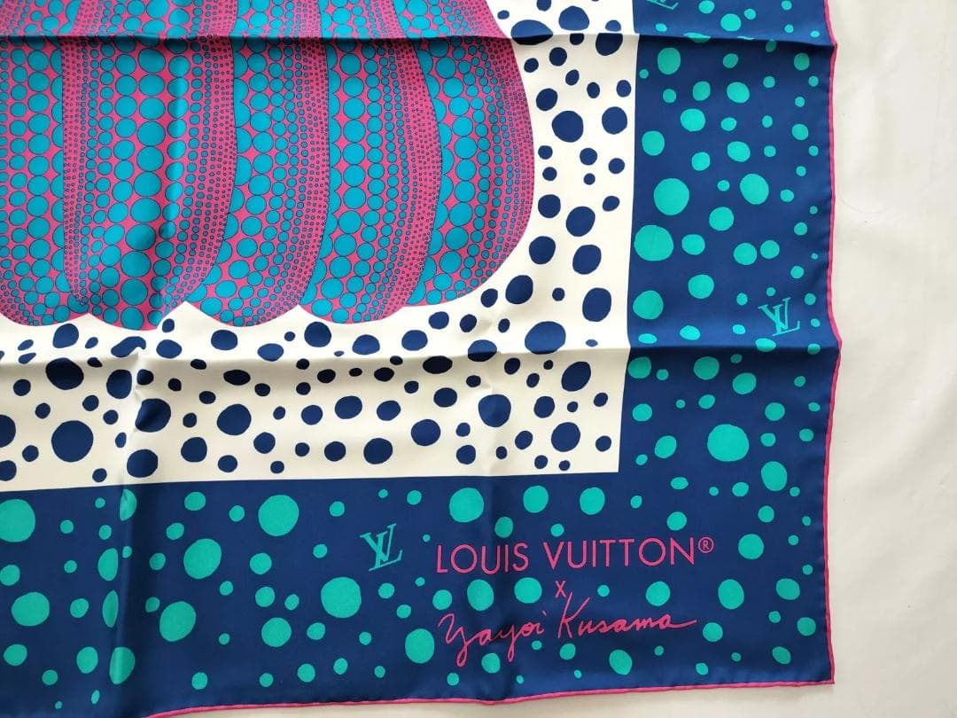 ルイヴィトン LOUIS VUITTON パンプキン スカーフ M78393 - メルカリ