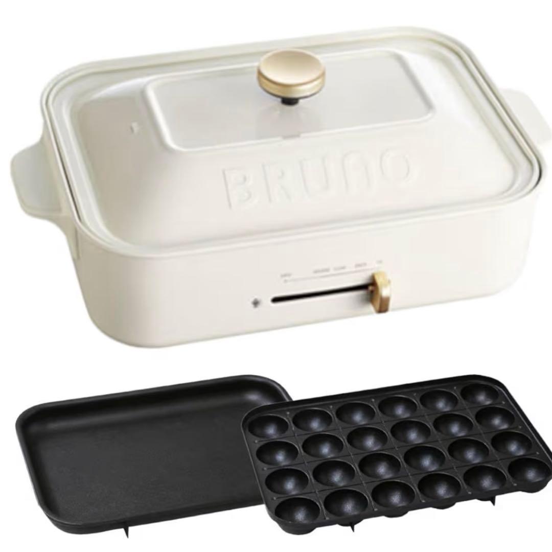 ·*⋆様 BRUNO コンパクトホットプレート ホワイト 楽天市場】BRUNO コンパクト ホットプレート ホワイトブルーノ