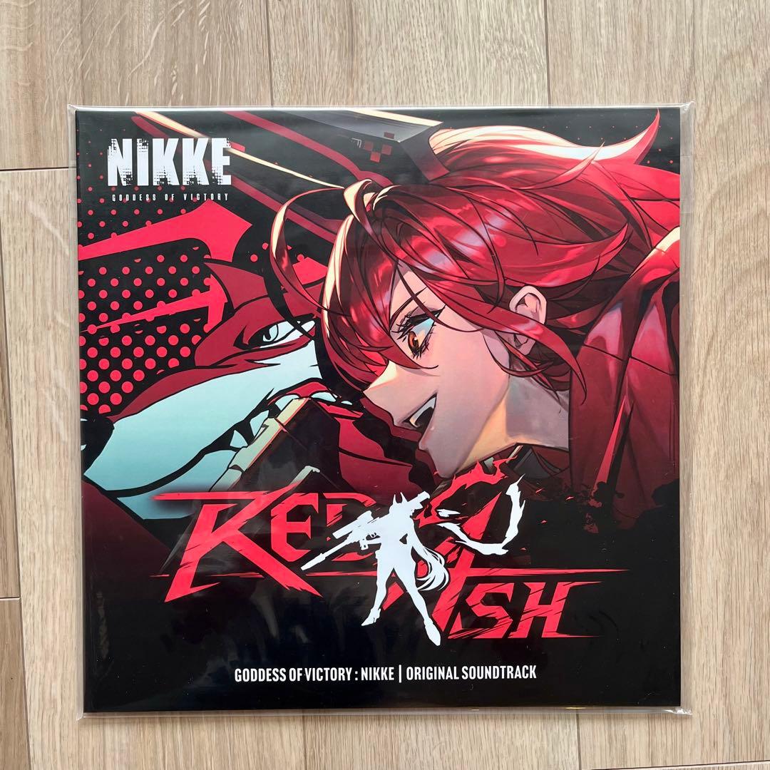 韓国限定　勝利の女神NIKKE レッドフード　LPプレイヤー&レコード　セット