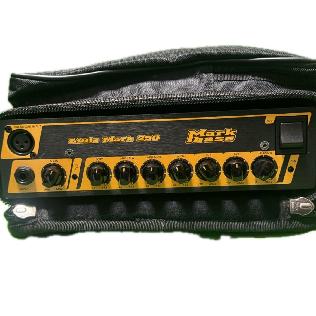 ベース Markbass little mark 250 Markbass Little Mark 250 Black Line 250-watt Bass Amplifier Head