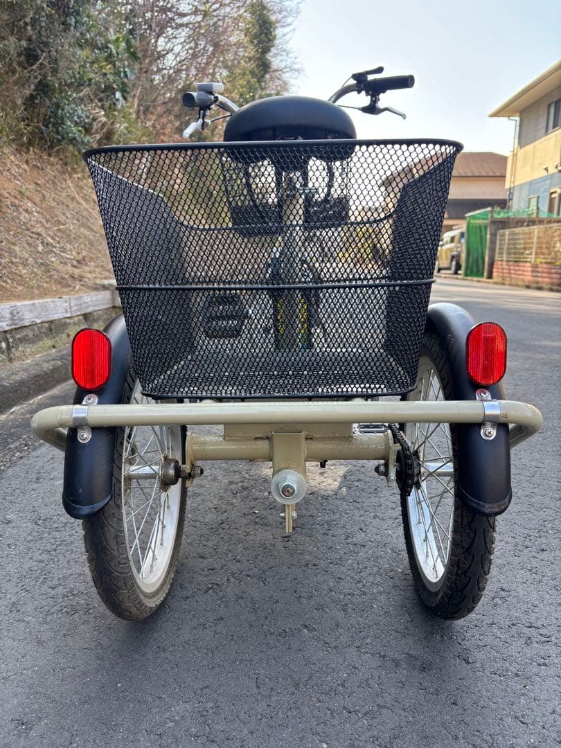 ☆電動アシスト三輪車 アクティブ プラス 前後バスケット☆ - メルカリ
