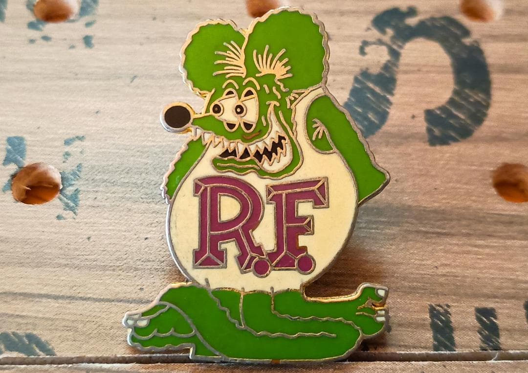 ラットフィンク ピンバッジ 缶バッジ ワッペン 9点セット RATFINK