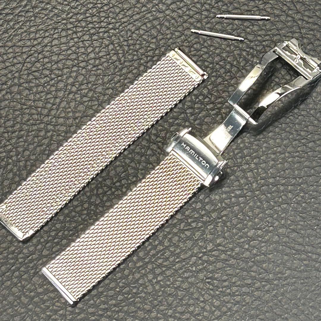 ハミルトン純正 20mm SSメッシュベルト - メルカリ