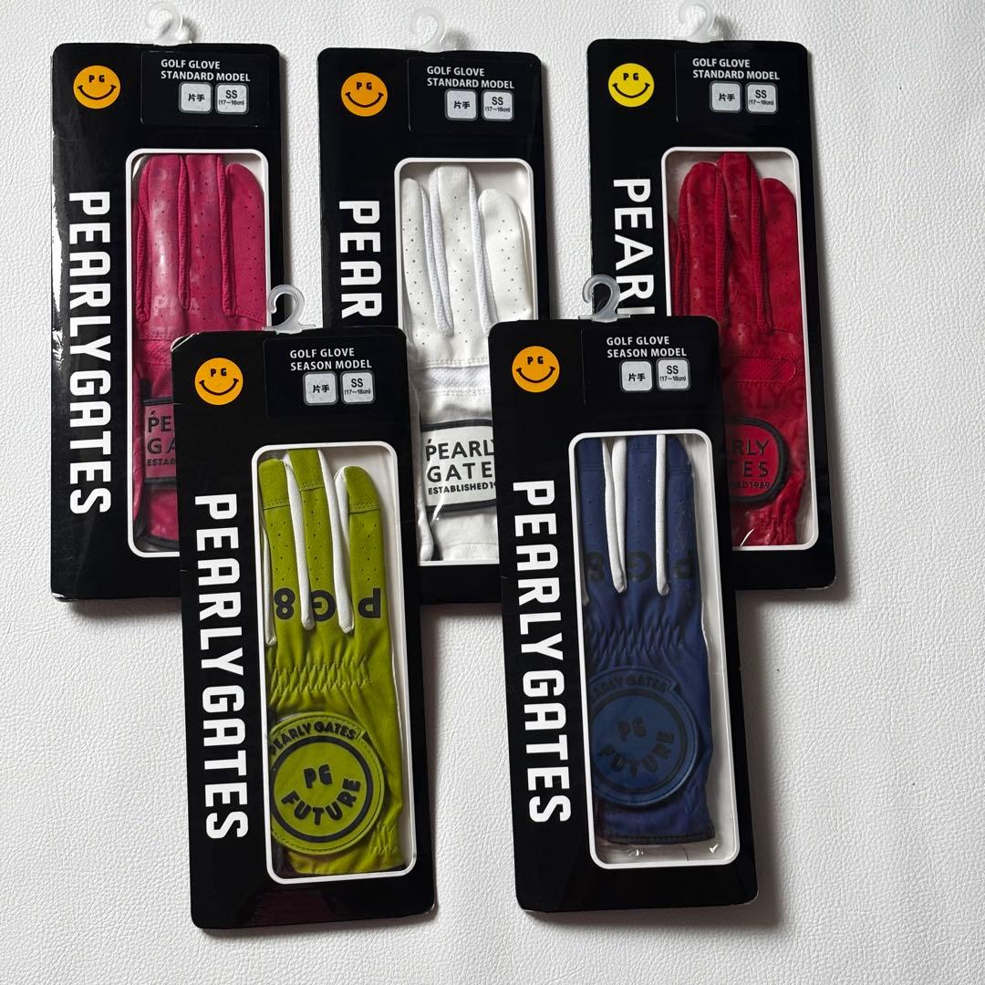 新品】5色セット パーリーゲイツ 片手 左手 SS レディー