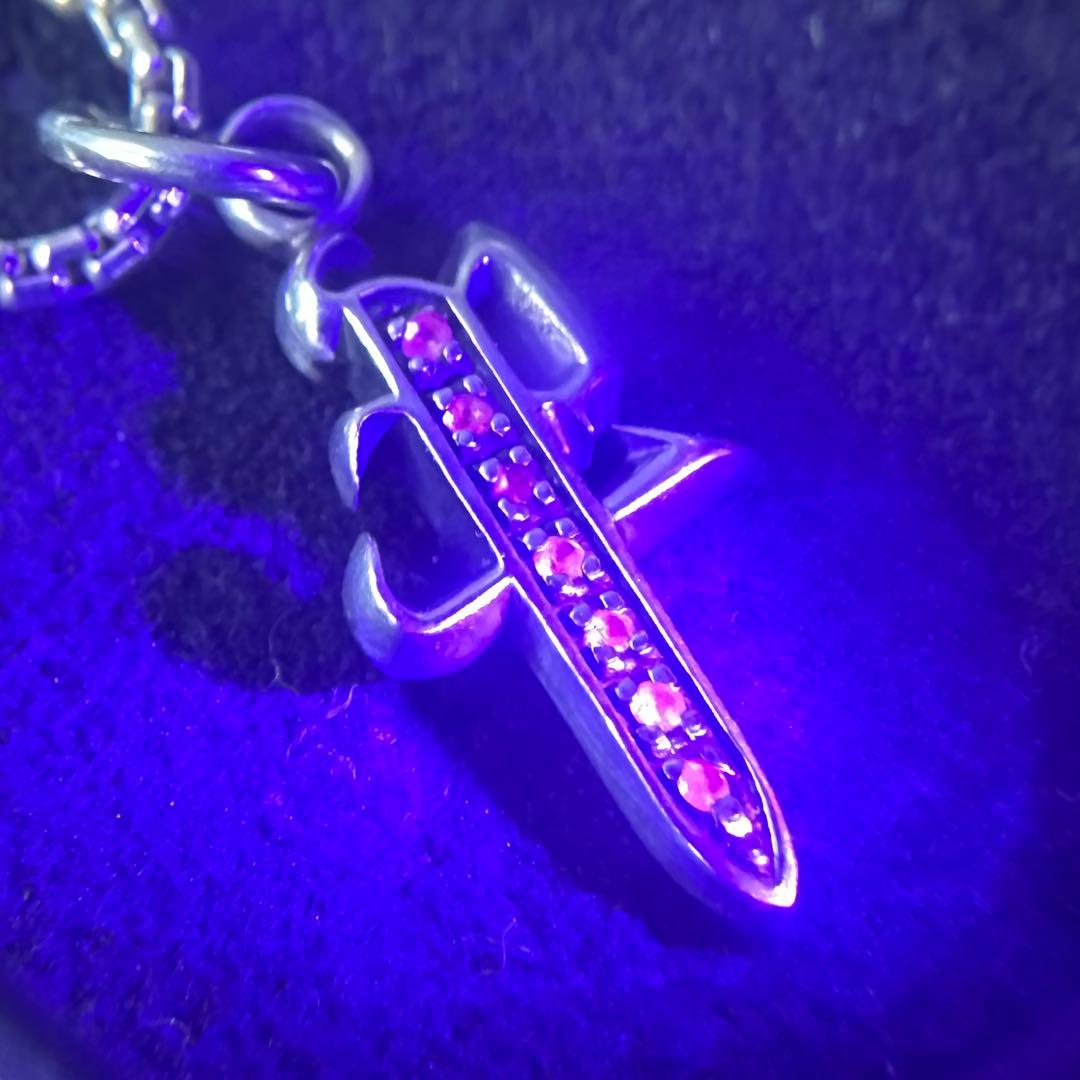 □ Personal Jesus ダガー チャーム ピンクサファイア 7P □ - メルカリ