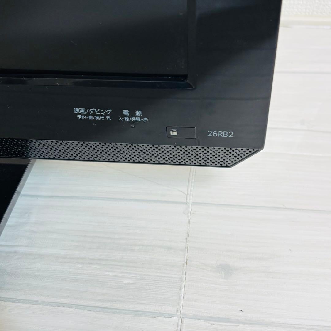 東芝 REGZA 26V型 液晶テレビ 26RB2 Blu-rayプレーヤー内蔵 - メルカリ