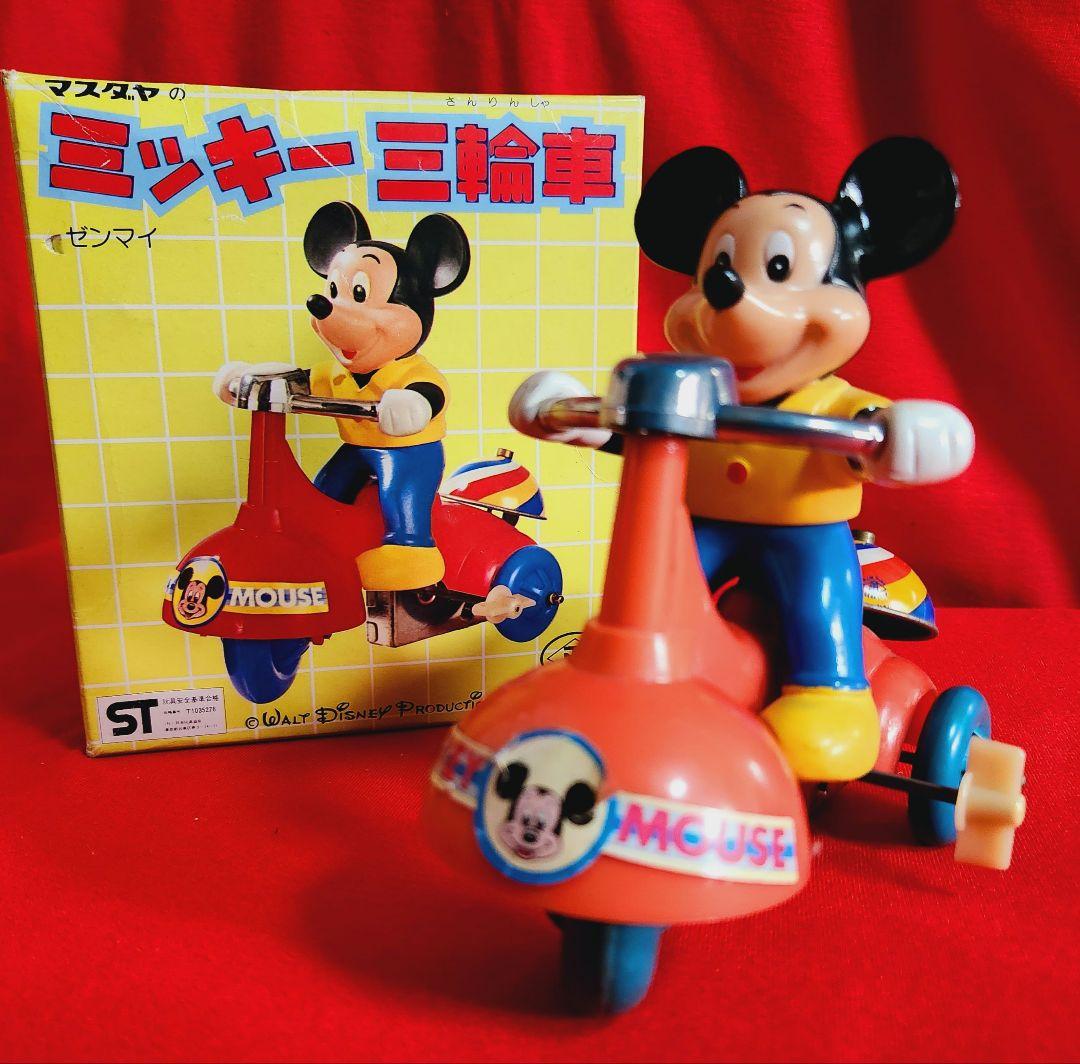 増田屋 マスダヤ 】当時物 / ブリキ 三輪車「 ミッキーマウス」 - メルカリ