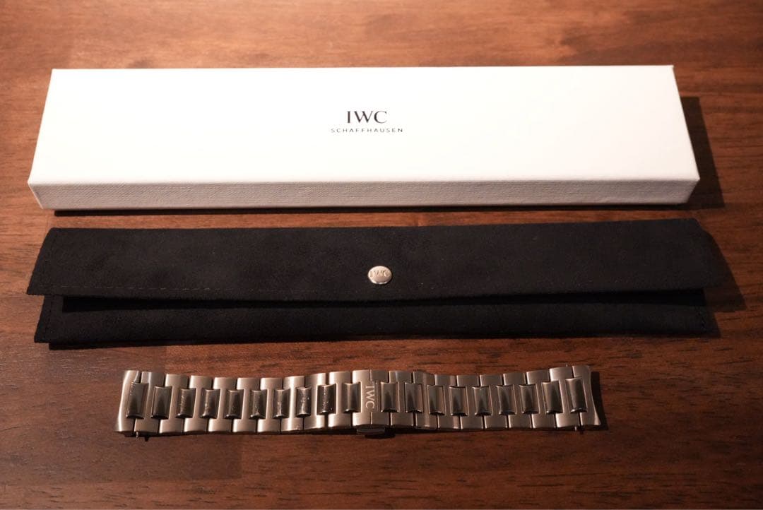 【IWC純正】SSベルト 20mm IWC(アイダブルシー) 純正 EasX-CHANGE ステンレス ブレス ベルト