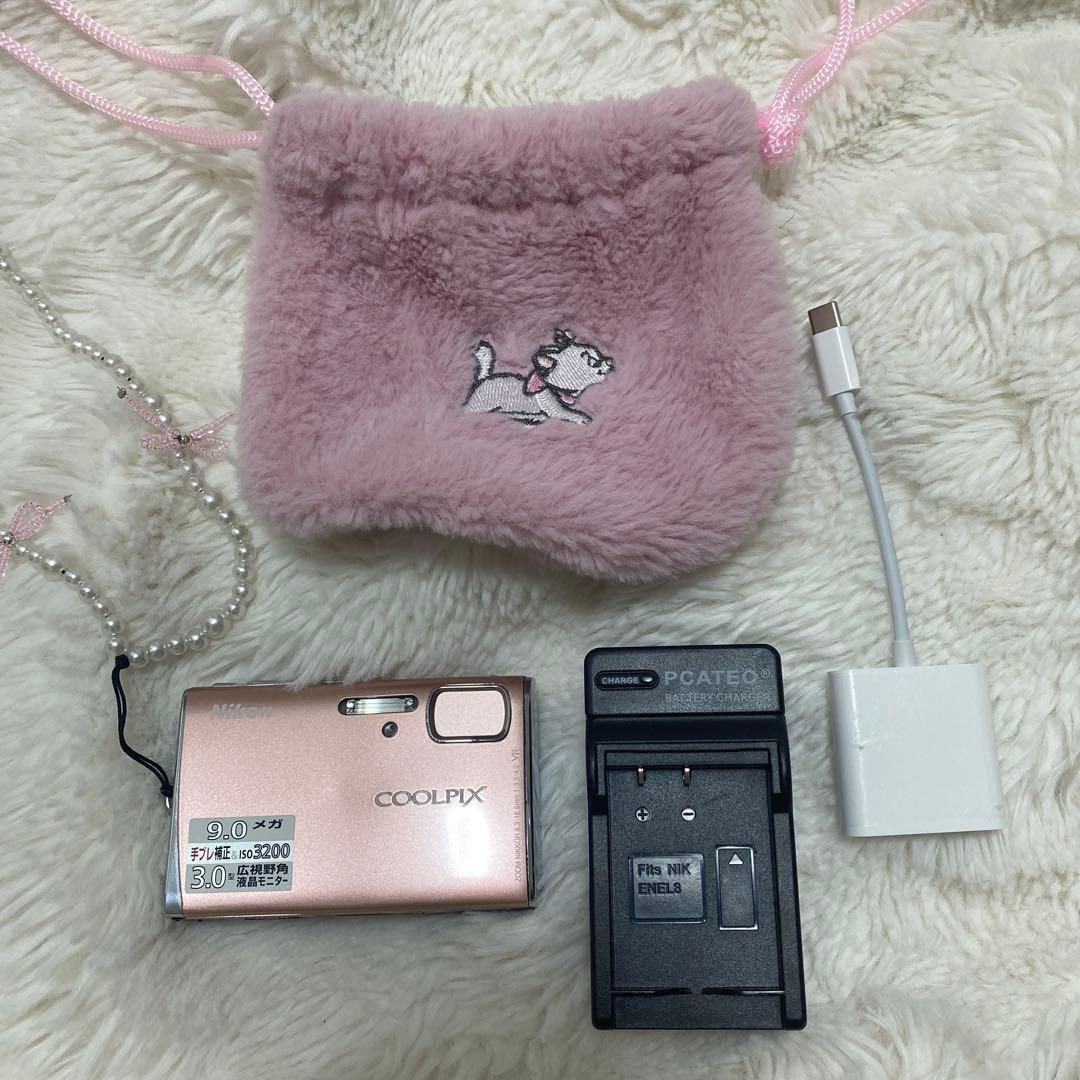 スマホ転送OK】ニコン Nikon COOLPIX S52 ピンク - メルカリ