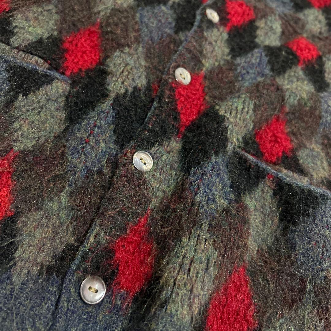 60s McGregor Midnite Sun アーガイル カーディガン - メルカリ