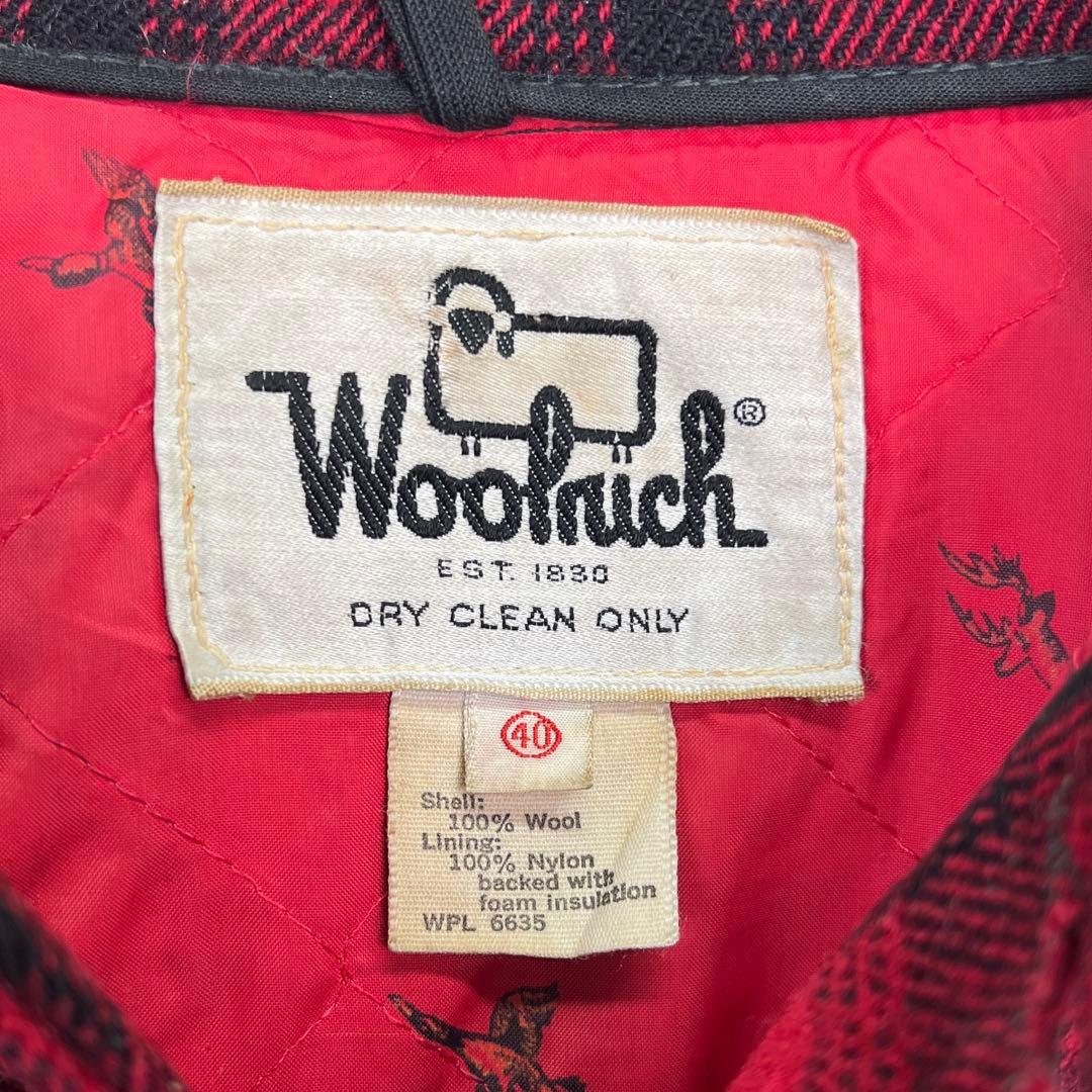 70sWoolrich ウールリッチ マッキーノジャケット バッファローチェック