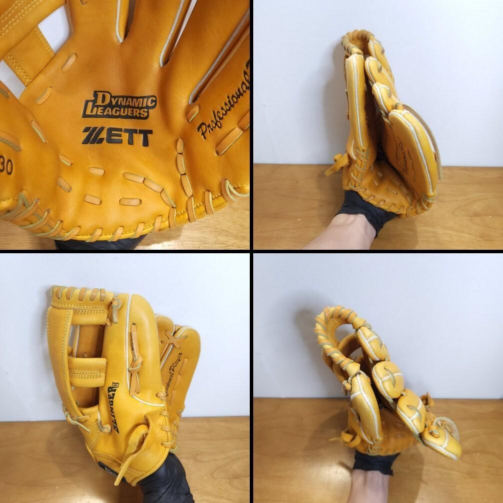 ZETT ゼット スリンガー2 旧ラベル サイン書き込み 内野用 軟式グローブ