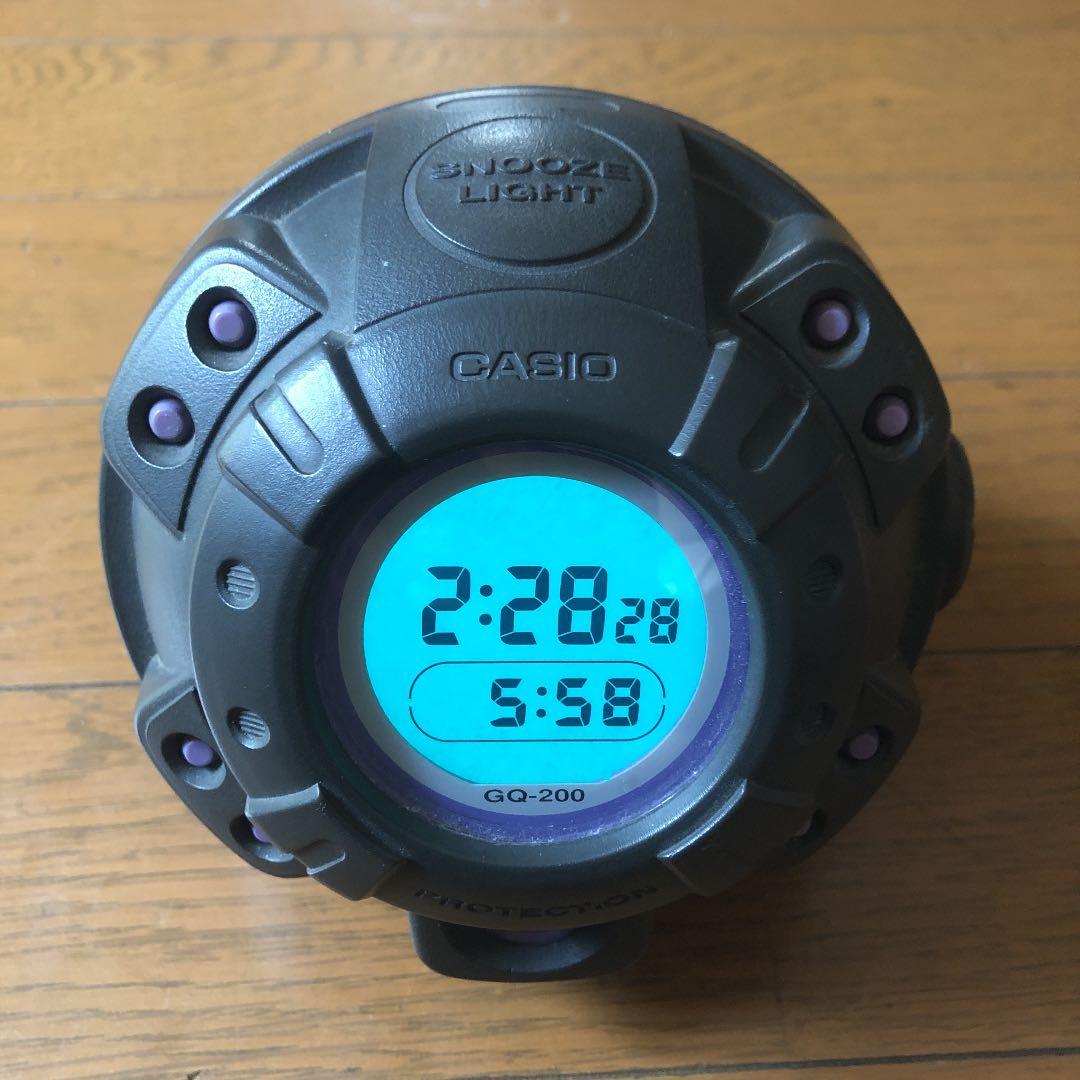 CASIO G-SHOCK GQ-200 目覚まし時計 マッスルタイム - メルカリ