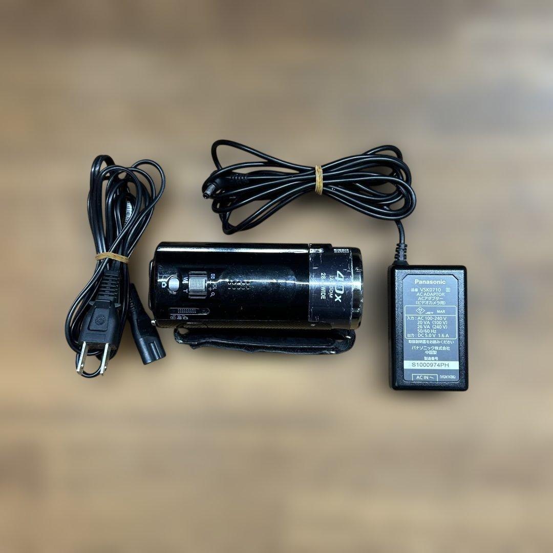 Panasonic ビデオカメラ HDC-TM90 64G内蔵 純正バッテリー付 - メルカリ