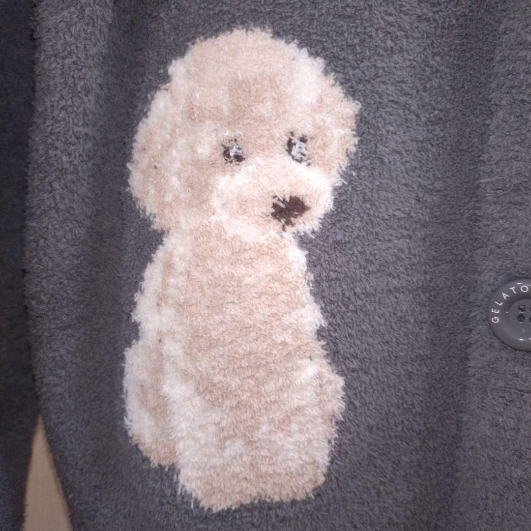 Celtic tiger様専用 ジェラピケ トイプードル カーディガン M〜L