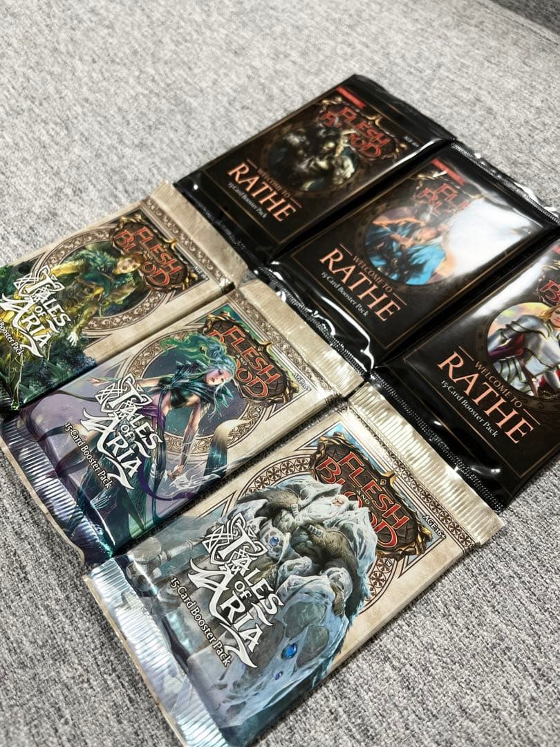 フレッシュアンドブラッド《未開封パック》flesh and blood海外激レア