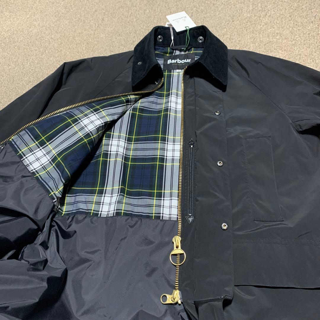 新品未使用]バブアー ビューフォート Bshop別注ノンオイル ブラック 38