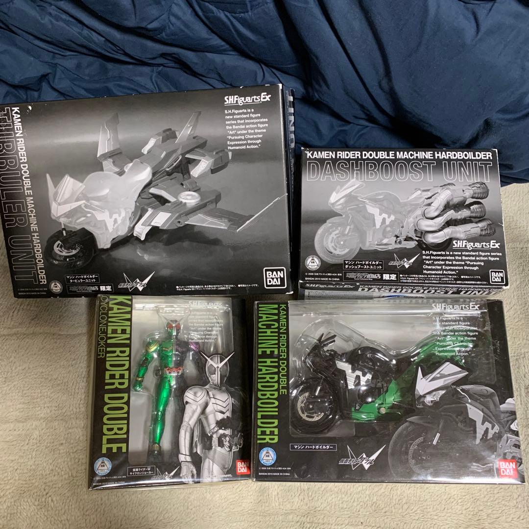 バンダイ S.H.フィギュアーツ 仮面ライダーW マシンボイルダー　セット